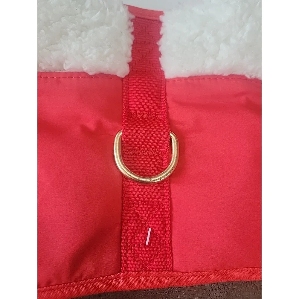 SimplyDog‎ Dog Pet Harness Red & White Size L 21-24in Girth 20-40 Lbs Santa Vest